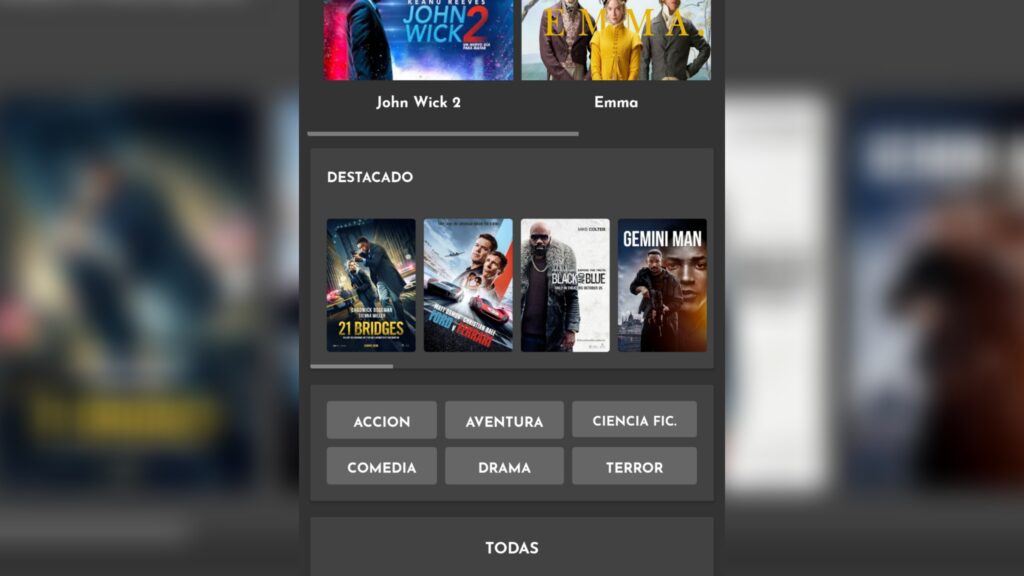 Punto pelis es de las Nuevas Aplicaciones Android.