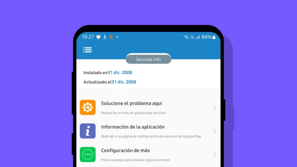 SOLUCIÓN ERRORES Servicios Google Play